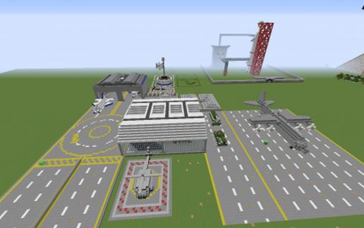Военная авиабаза для Майнкрафт — скриншот 2