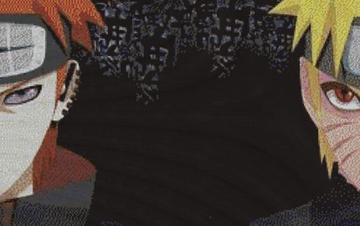 Большая постройка Наруто и Пейн в Майнкрафт — скриншот 2