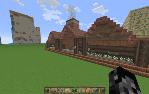 Уютный городской домик Small Cabin из дерева и камня — скриншот 2