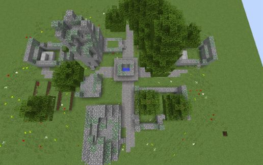 Руины деревни Minecraft — скриншот 2