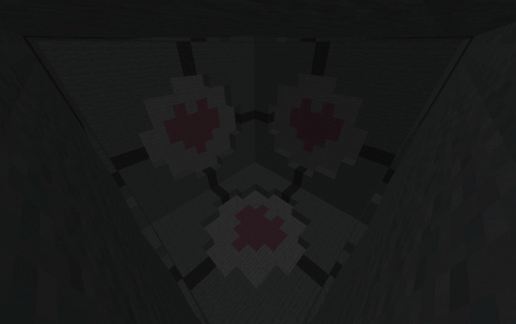 Постройка Companion Cube в стиле Майнкрафт — скриншот 2