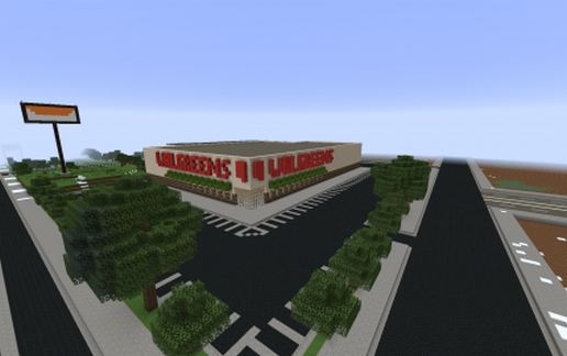 Аптека Walgreens в Майнкрафт для города и RP-сервера — скриншот 2