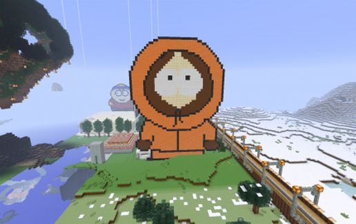 Компактный современный дом Kenny для Майнкрафт