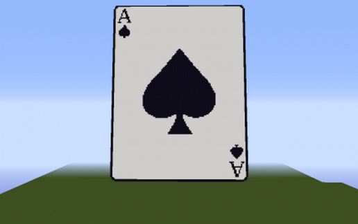 Дом в стиле Ace of Spades для Майнкрафт