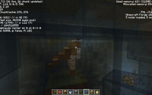 Ястреб-фалкон в Майнкрафт: лёгкая декоративная постройка — скриншот 4