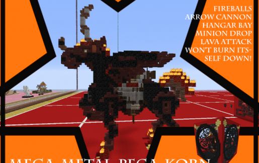 Гигантская металлическая постройка в стиле Mega Metal Pega Korn