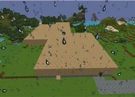 Уютный дом из дуба и камня для Майнкрафт