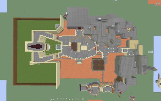 Ужасный уровень 2 в стиле DOOM — скриншот 2