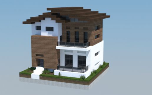 Современный дом 16x16 для выживания и творчества — скриншот 2