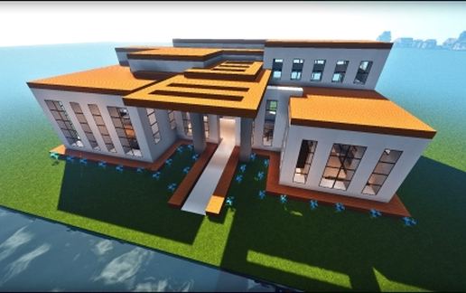 Современный дом с бассейном и террасой — скриншот 2