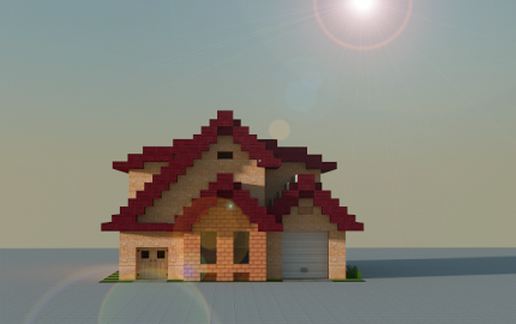 Традиционный дом 16x16 с уютным интерьером — скриншот 4