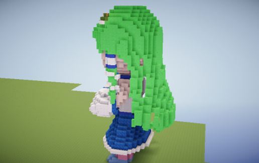Дом в японском стиле Sanae для Майнкрафт