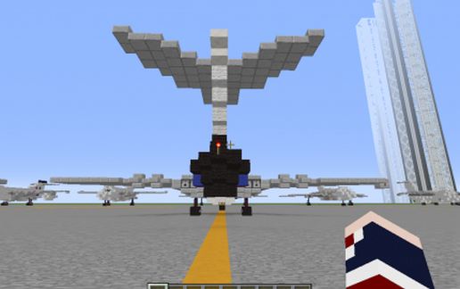 Чёрный прототип самолёта Handley Page Victor — скриншот 2