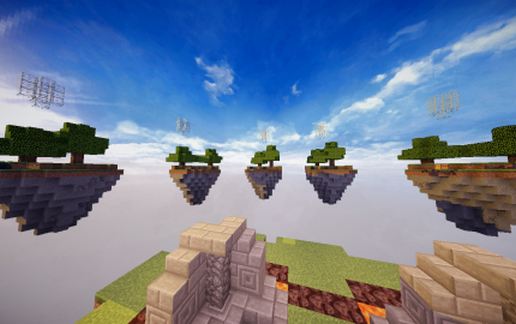 Карта Trees CubeCraft для SkyWars — скриншот 2