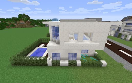 Современный дом 24x14 из кварца и чёрной терракоты