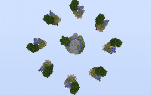 Карта Вершина для SkyWars