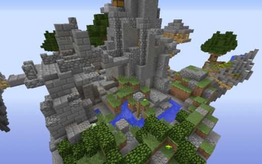 Карта Вершина для SkyWars — скриншот 3