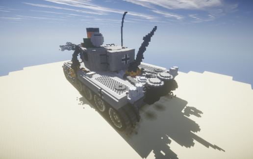 Танк PzKpfw VI Tiger — скриншот 2