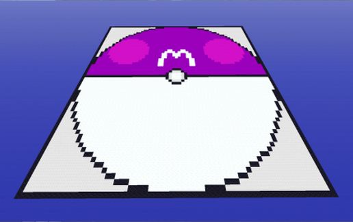Арена для покемонов MasterBall в Майнкрафт — скриншот 4