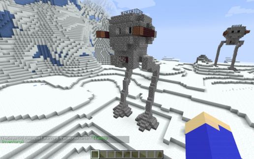 Шагоход AT-ST с Hypixel