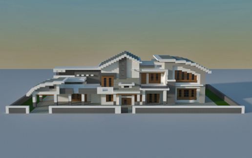 Современный дом 52×22×83 — скриншот 4