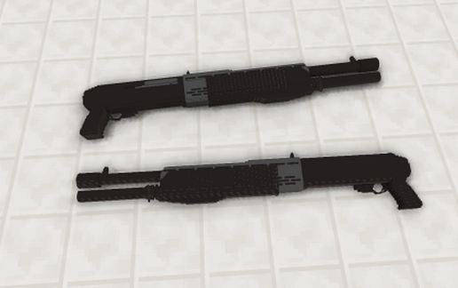 Декоративная модель SPAS-12 — скриншот 3